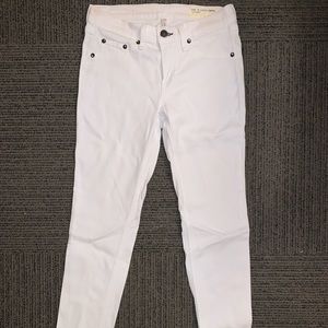 Rag & Bone White Skinny Jeans